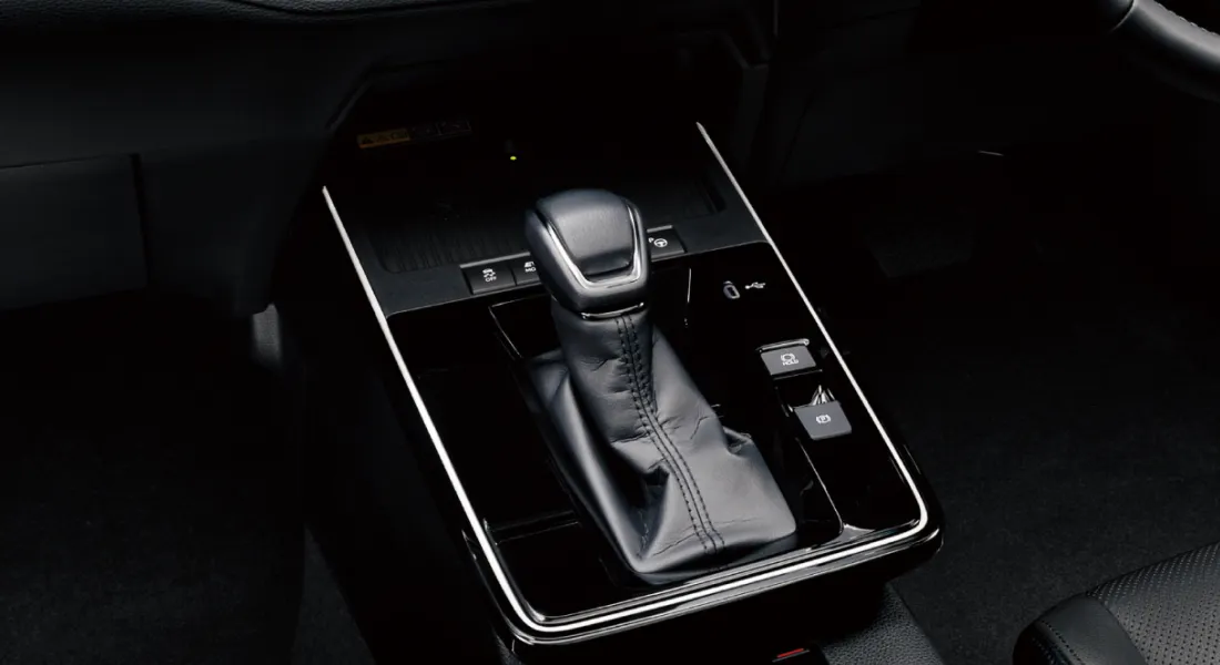 シフトレバー大型化