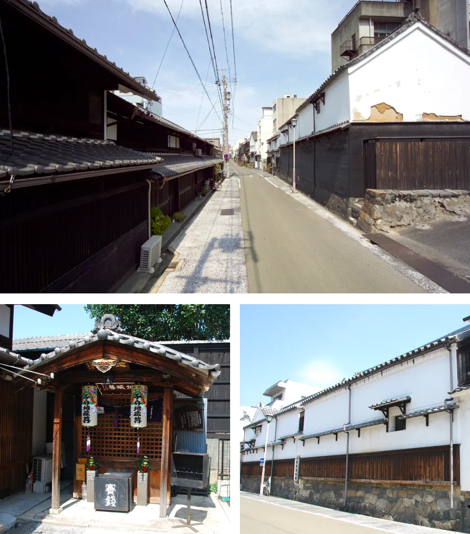 四間道の町並み