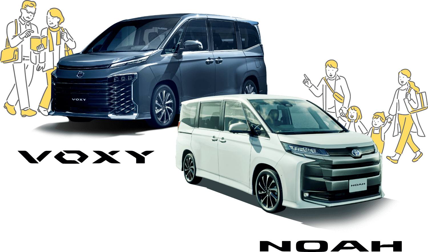 NEW VOXY, NEW NOAH