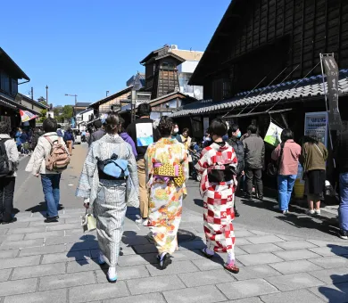 犬山城下町