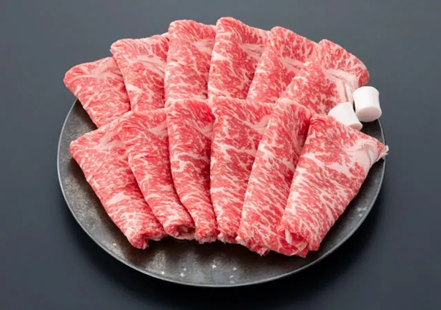 愛知県産三州牛段戸山 たけうち牧場 ロース すき焼き用